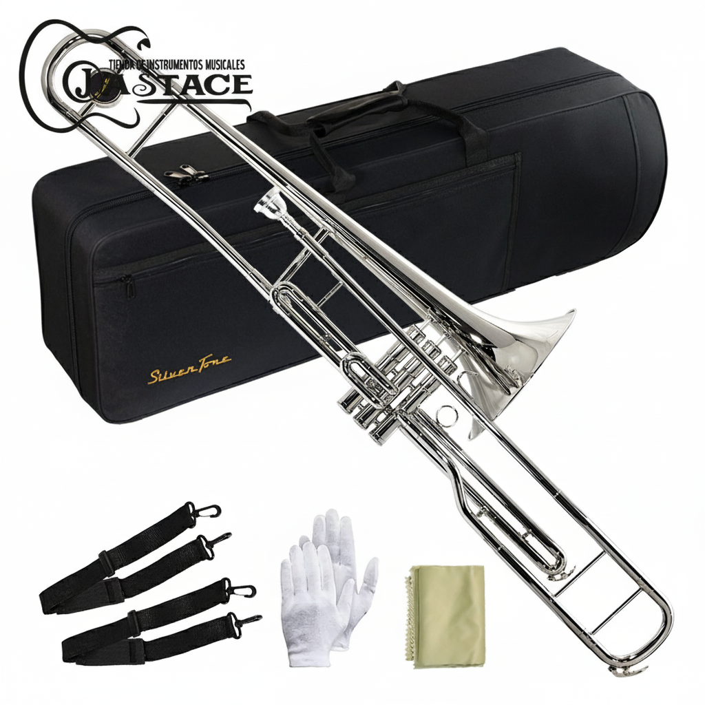 TROMBON DE EMBOLOS EN DO SILVERTONE NIQUELADO