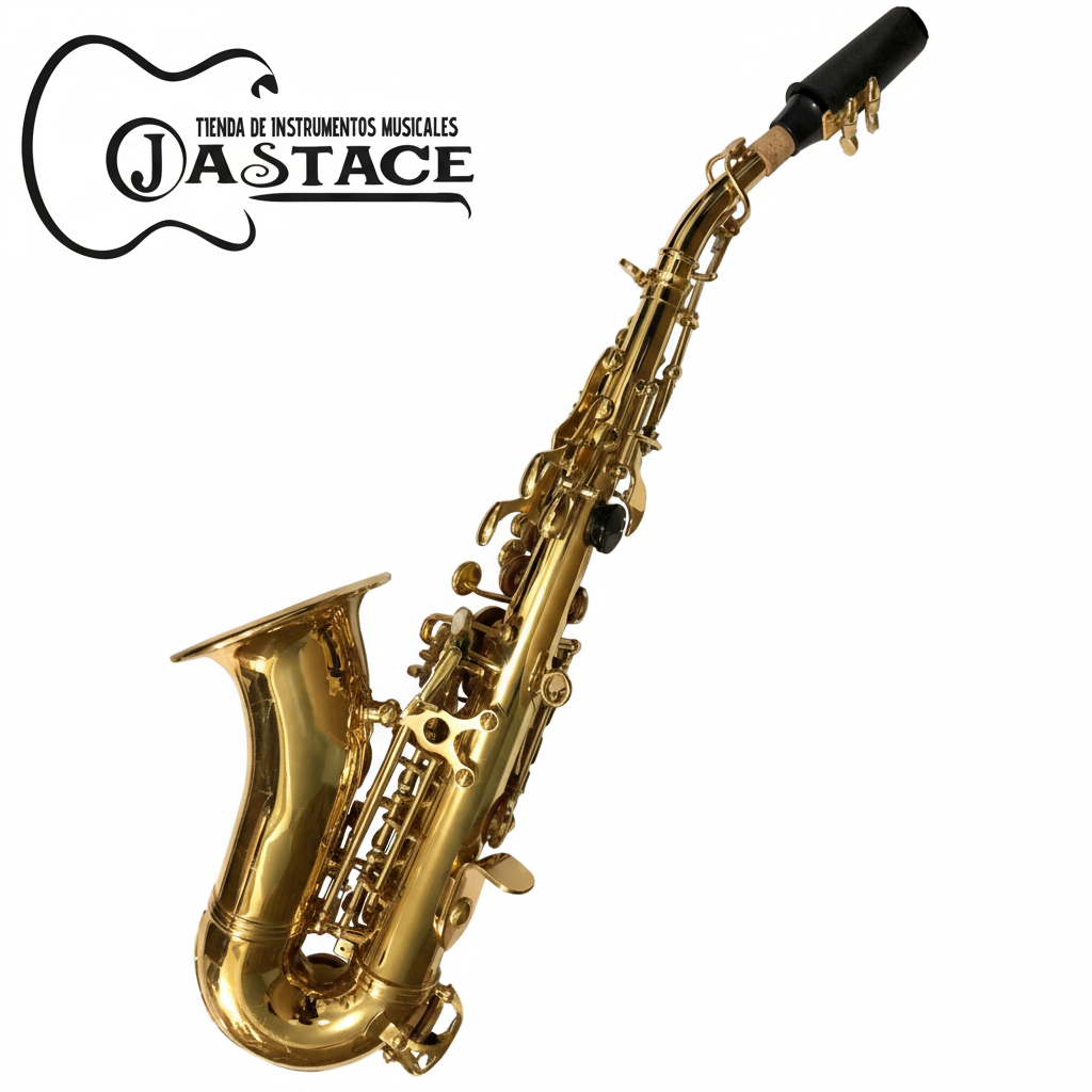 SAXOFON SOPRANO CURVO FANPRO LAQUEADO