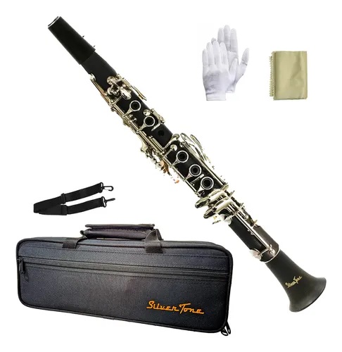 CLARINETE REQUINTO NEGRO Eb SILVERTONE