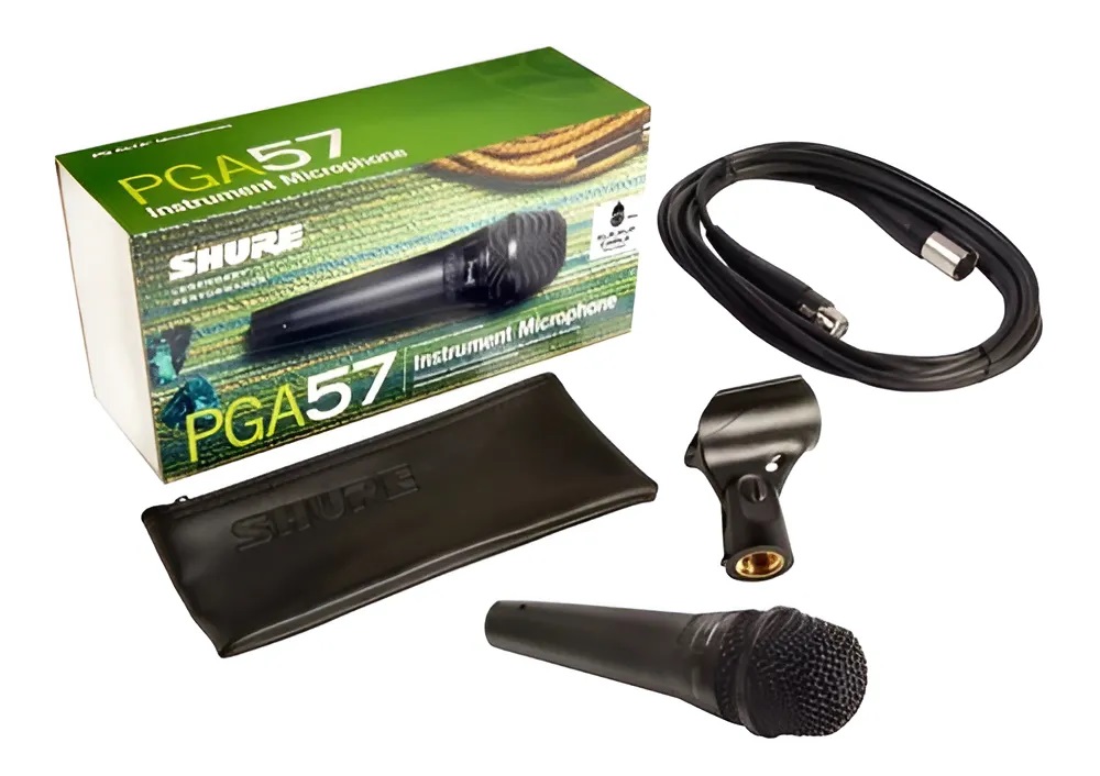 MICROFONO DINAMICO SHURE PGA57 PARA INSTRUMENTOS