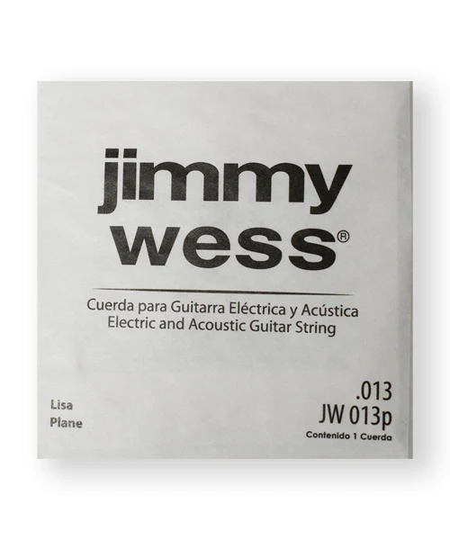 CUERDA DE GUITARRA ELECTROACUSTICA JIMMY WESS CALIBRE .013