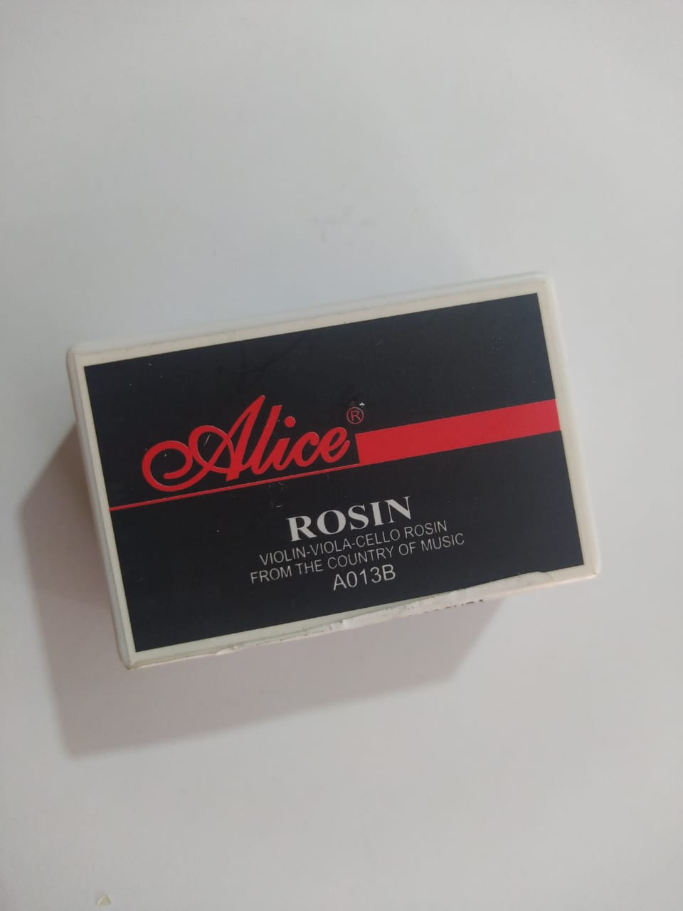 BREA PARA VIOLIN POMADA NEGRO A013B.
