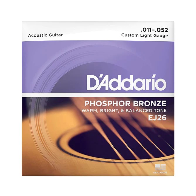 JUEGO DE CUERDA DADDARIO EJ26 ACOUSTIC GUITAR