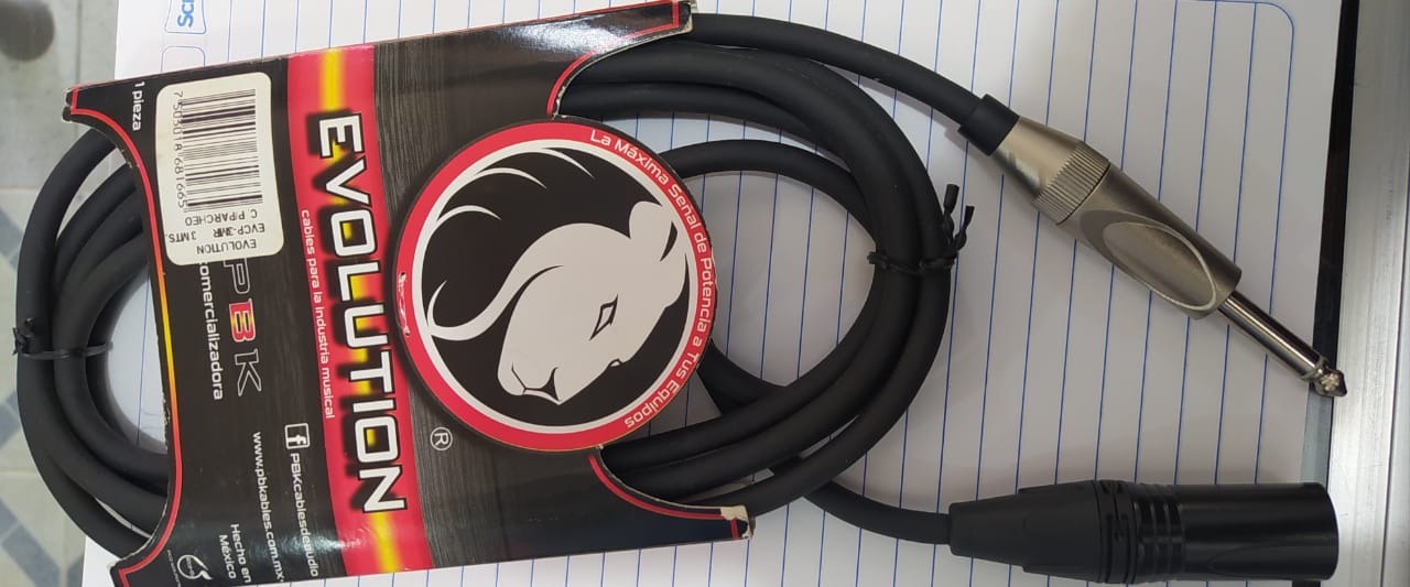 CABLE CANON MACHO A PLUG 3M EVOLUTION