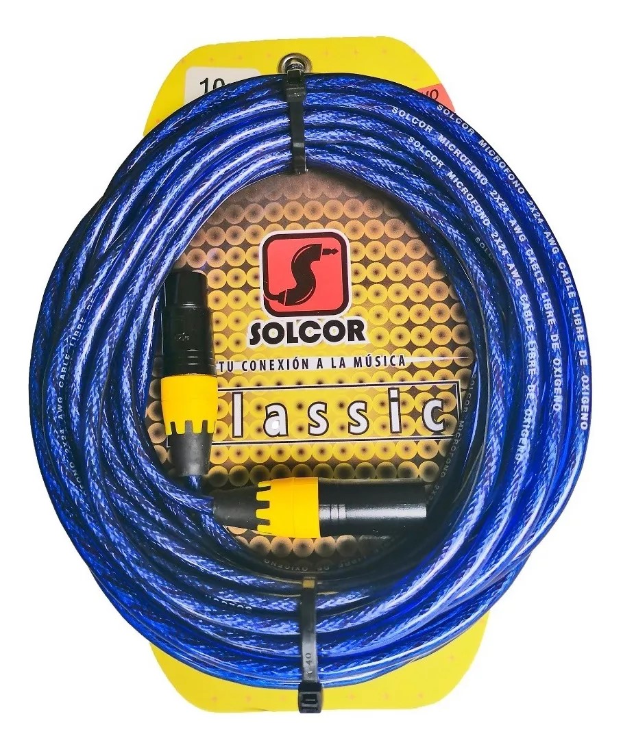 CABLE SOLCOR JACK H A JACK M CLASSIC AZUL 