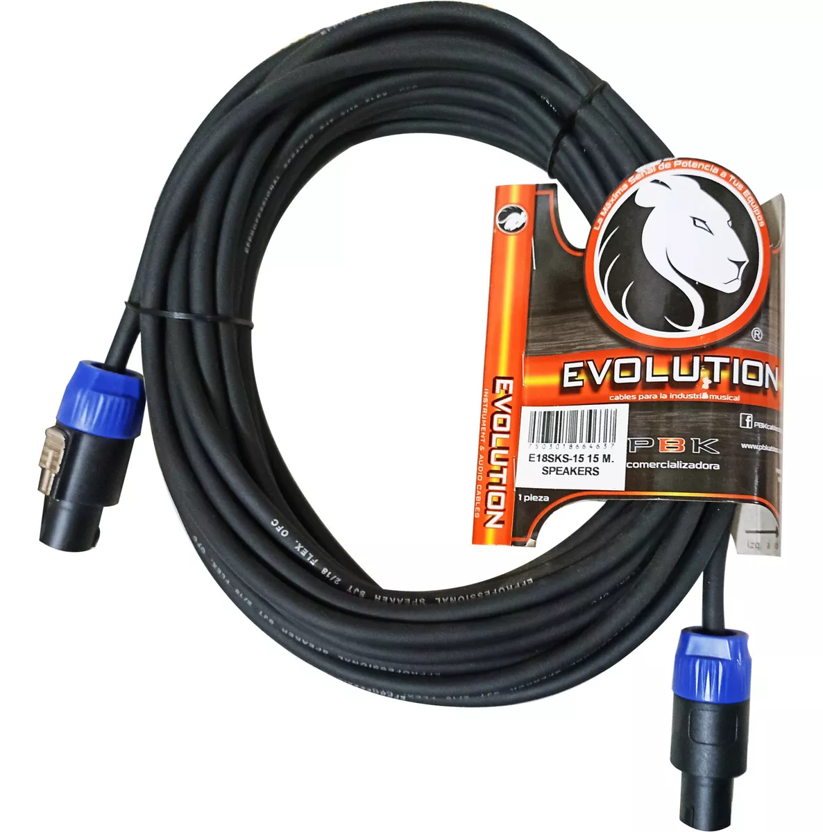 CABLE EVOLUTION PARA BAFLE E18SKS-10 METROS 